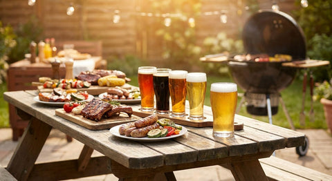 How to pair beer with backyard grilling