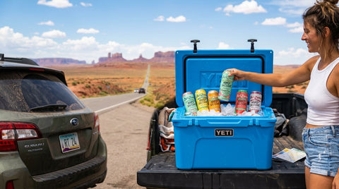 Arizona Hard Seltzer for summer road trip coolers