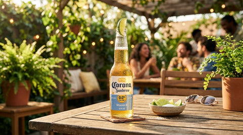 Corona Sunbrew for summer patio sipping