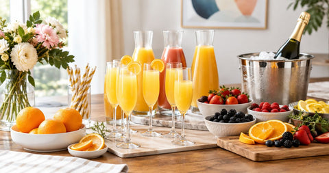 How to build a mimosa bar for brunch