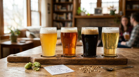 How to build a beer flight for a home tasting party