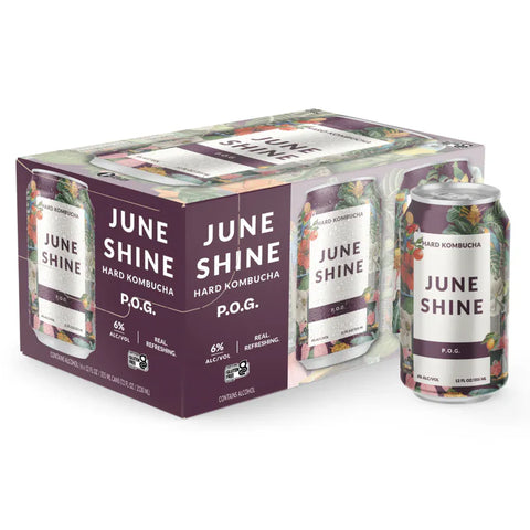 June Shine Hard Kombucha P.O.G 4pk 12oz Cans