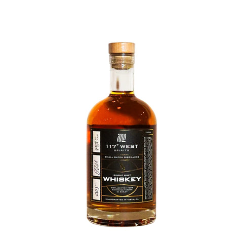 117 West Single Malt Whiskey 750mL