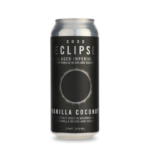 2022 Eclipse Vanilla Coconut Stout 16 fl oz Single Can