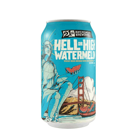 21st Amendment Brewery Hell or High Watermelon 19.25 fl oz