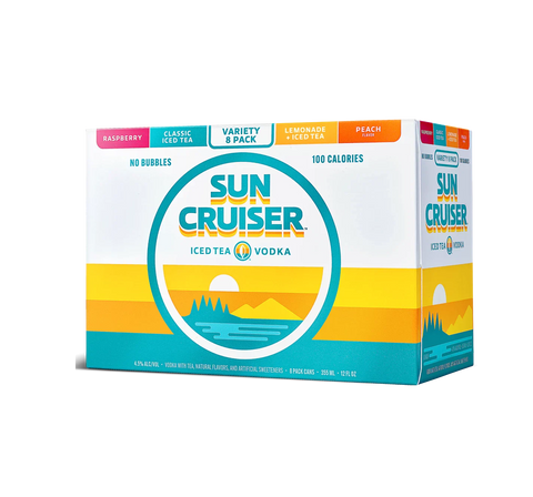 Sun Cruiser Classic Iced Tea Plus Vodka 8pk 12 fl oz Cans