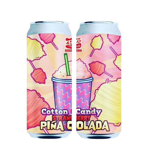 450 North Cotton Candy Strawberry Piña Colada Sour Beer 16 fl oz