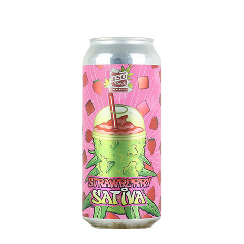 450 North Strawberry Sativa Sour Beer 16 fl oz