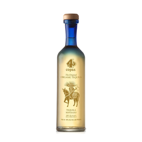 4 Copas Tequila Reposado 750mL