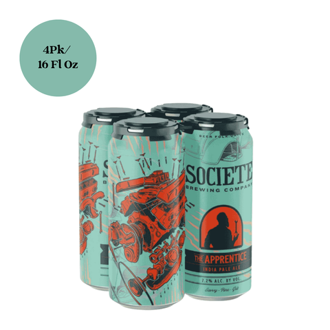 Societe The Apprentice IPA Beer 4pk 16 fl oz Cans