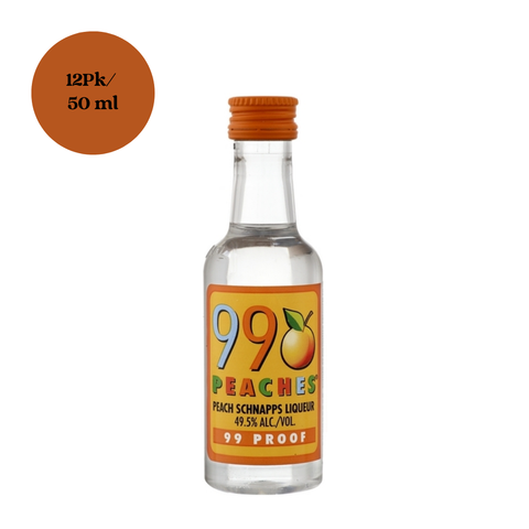 99 Peaches 12pk 50ml Shots