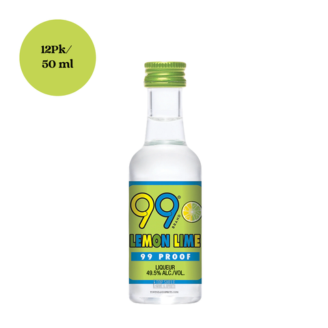 99 Lemon Lime 12pk 50ml Shots