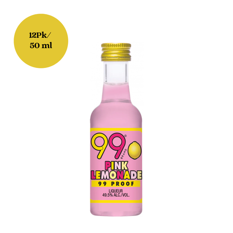 99 Pink Lemonade 12pk 50ml Shots