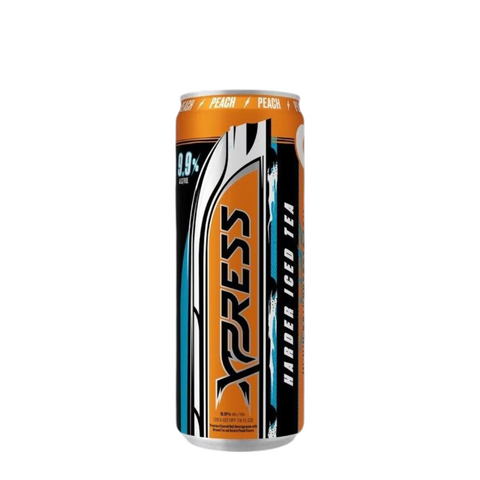 Xpress Harder Iced Tea Peach 9.9% ALC 24 fl oz Single Can