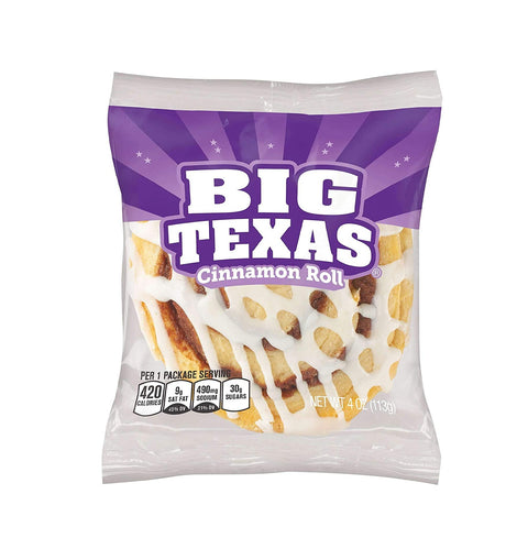 Cloverhill Bakery Big Texas Cinnamon Roll 4 oz