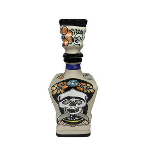 Dinastia Real Master Premium Extra Aged Tequila Ceramic Dia de los Muertos Catrina 750ml