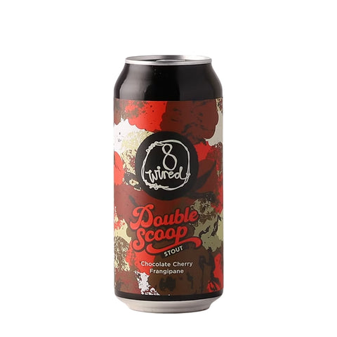 8 Wired Double Scoop Stout Chocolate Cherry 16 fl oz