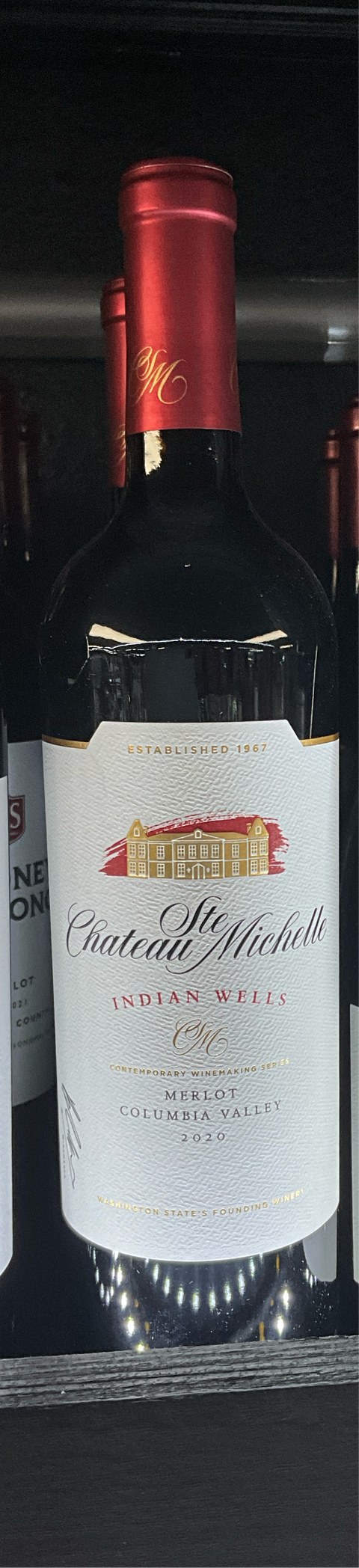 Chateau Ste. Michelle Indian Wells Merlot 750mL