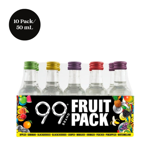 99 Fruit Party Pack Shots 10pk 50mL