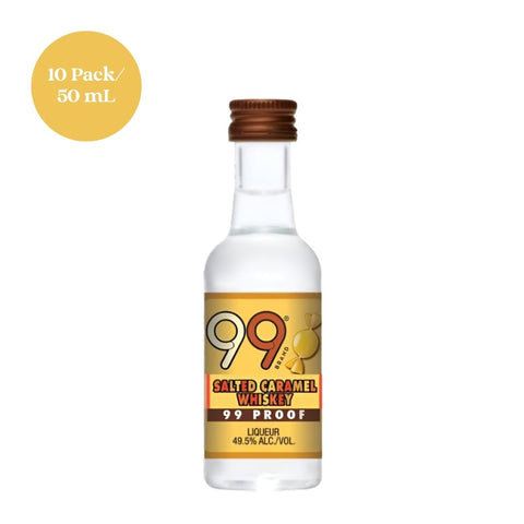 99 Salted Caramel Shots 10pk 50mL