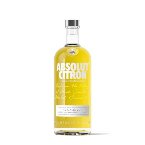 Absolut Citron Vodka 750mL