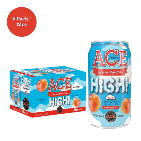 Ace High Imperial Apple Cider 6pk 12 fl oz