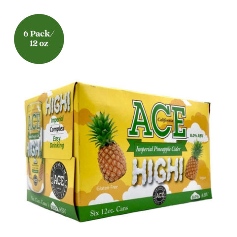 Ace High Imperial Pineapple Cider 6pk 12 fl oz Can