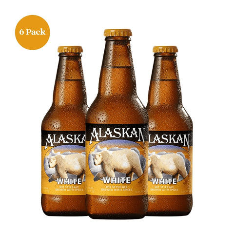 Alaskan White Ale Beer 6pk 12 fl oz