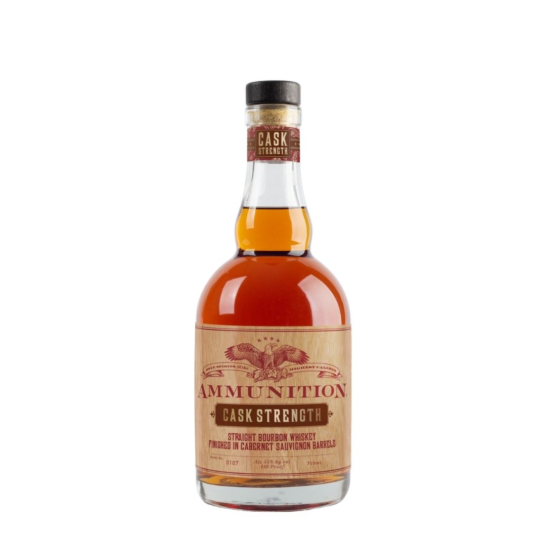 Ammunition Cask Strength Bourbon Whiskey 750mL