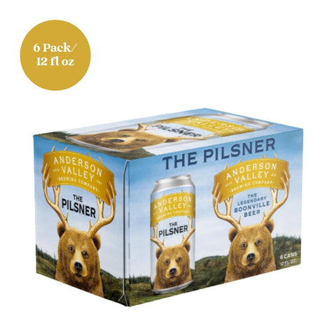 Anderson Valley The Pilsner Beer 6pk 12 fl oz Cans