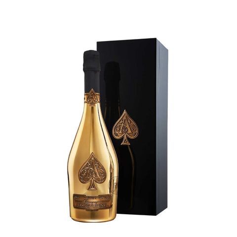 Armand De Brignac Brut Gold Champagne With Wooden Gift Box 3L