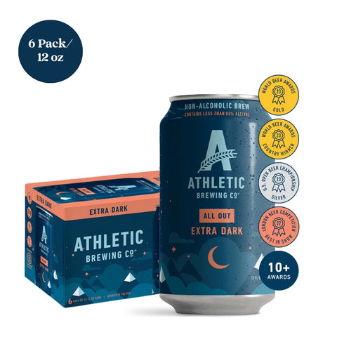 Athletic Brewing All Out Non-Alcoholic Beer 6pk 12 fl oz