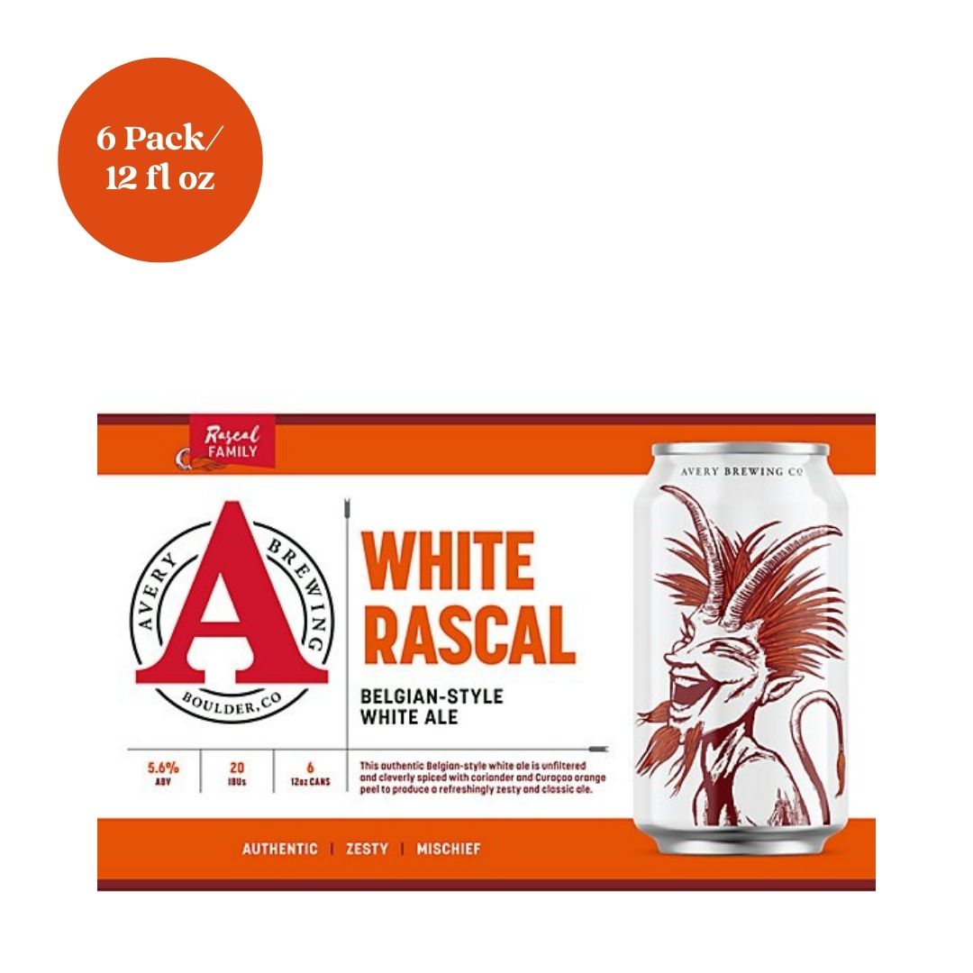 Avery Brewing Co. White Pascal Beer 6pk 12 fl oz Cans – MMWL