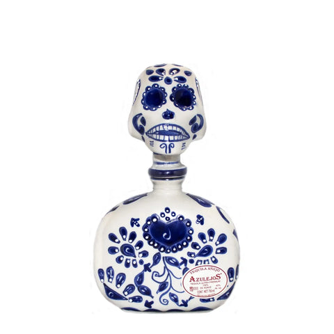 Azulejos Añejo Ultra Premium Tequila 750mL (Skull Ceramic)