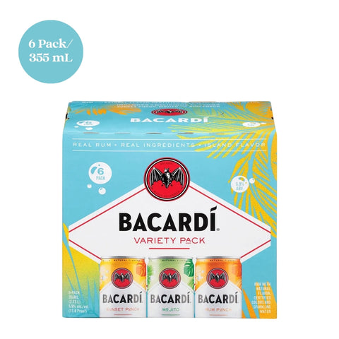 Bacardi Seltzer Variety Pack 6pk 355mL