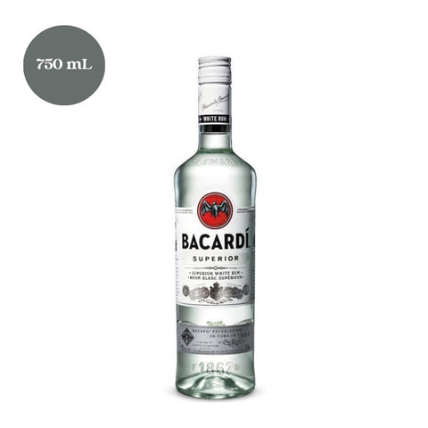 Bacardi Superior White Rum 750mL