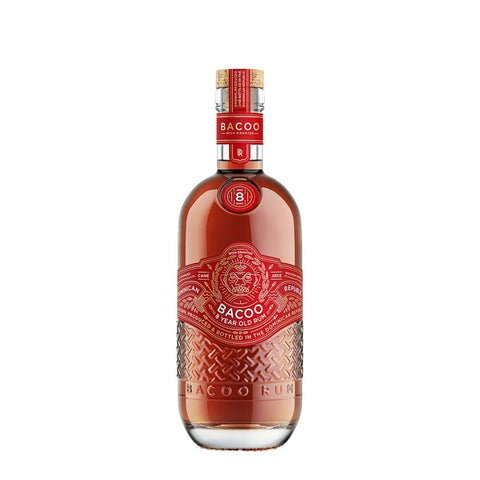 Bacoo 8 Year Old Rum 750mL