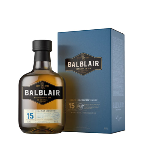 Balblair 15yr Highland Single Malt Scotch Whisky 750mL