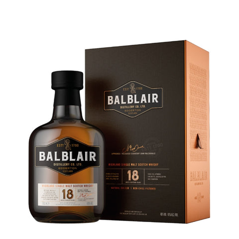 Balblair 18yr Highland Single Malt Scotch Whisky 750mL