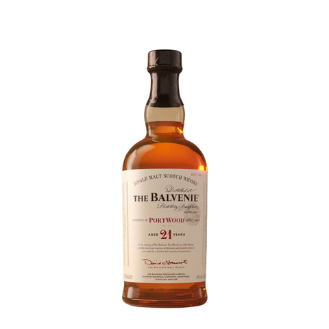 Balvenie 21yr Portwood Port Cask Finish Single Malt Scotch Whisky 750mL