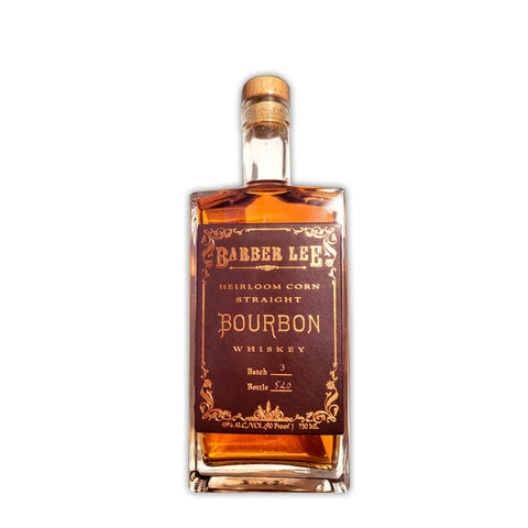 Barber Lee Heirloom Corn Straight Bourbon Whiskey 750mL