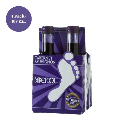 Barefoot Cabernet Sauvignon 4pk 187mL