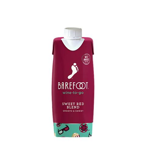 Barefoot Wine-to-Go Sweet Red Blend Wine 500mL