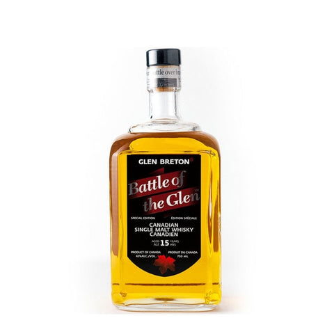 Battle of the Glen 15 YR Canadian Single Malt Whisky 750mL