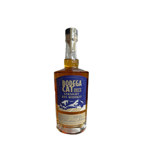 Bodega Cat Straight Rye Whiskey 750mL