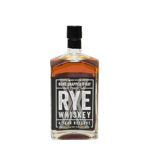 Bone Snapper Xray Straight Rye Whiskey 4yr Reserve 750mL