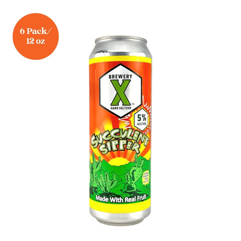 Brewery X Succulent Sipper Hard Seltzer 6pk 12 fl oz can