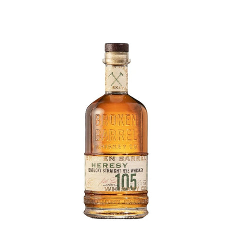 Broken Barrel Heresy Straight Rye Whiskey 105 Proof 750mL