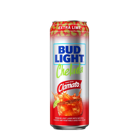 Bud Light Chelada Clamato Extra Limon 25 fl oz