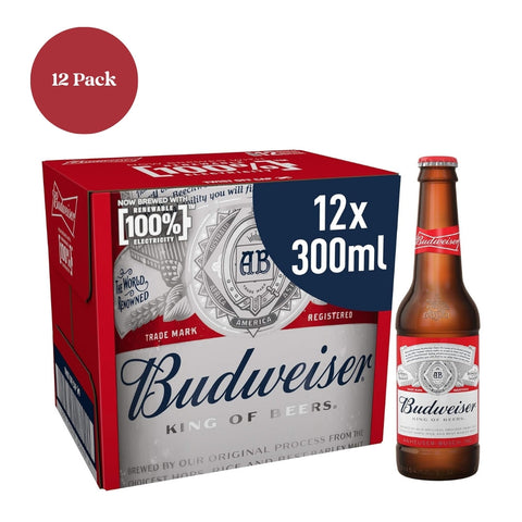 Budweiser Beer 12pk Bottle 12 fl oz